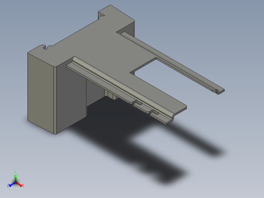基恩士KL-4ADbracket_kc图纸模型