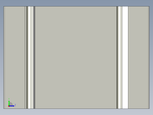 基恩士KL-4ADbracket_kc图纸模型左视缩略图