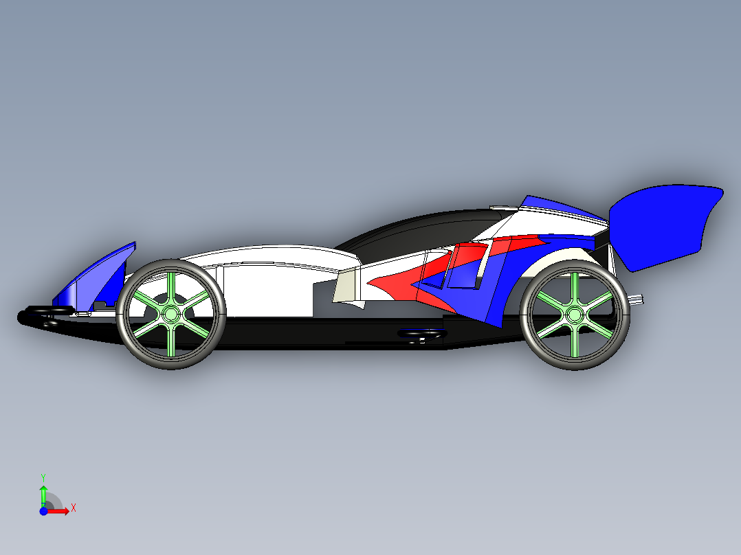 赛车-5 SW IGS前视图