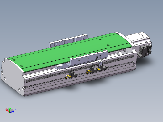 MTH丝杆半封闭模组MT120BS-BC-200W主视缩略图