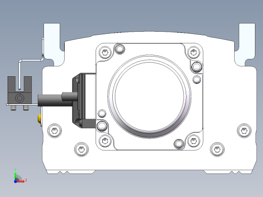 MTH丝杆半封闭模组MT120BS-BC-200W前视缩略图