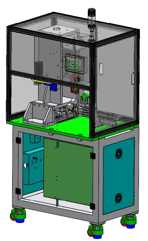 64阀体自动装压力表