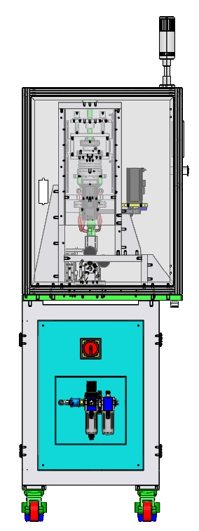 64阀体自动装压力表
