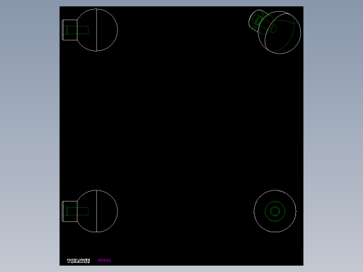 把手P.111-2D多系列多零件图纸模型