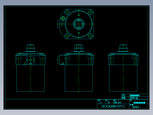KOSMEKLC0752-Cx多系列多零件图纸模型多系列多零件图纸模型