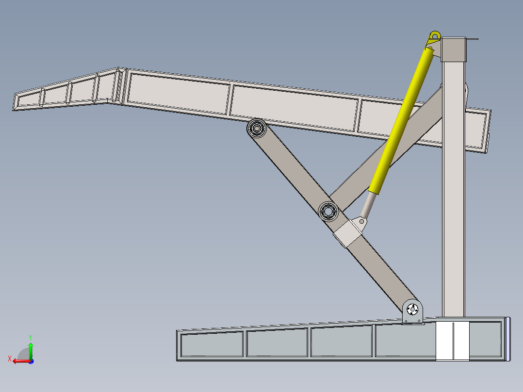 G27 立体车库私家车后视图