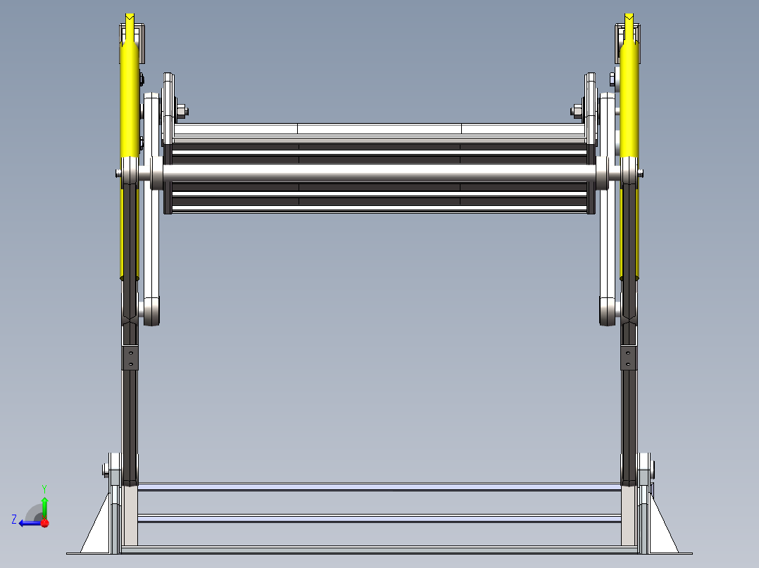 G27 立体车库私家车右视图