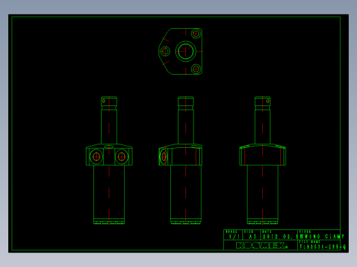 KOSMEKTLA0801-2BR-Q多系列多零件图纸模型