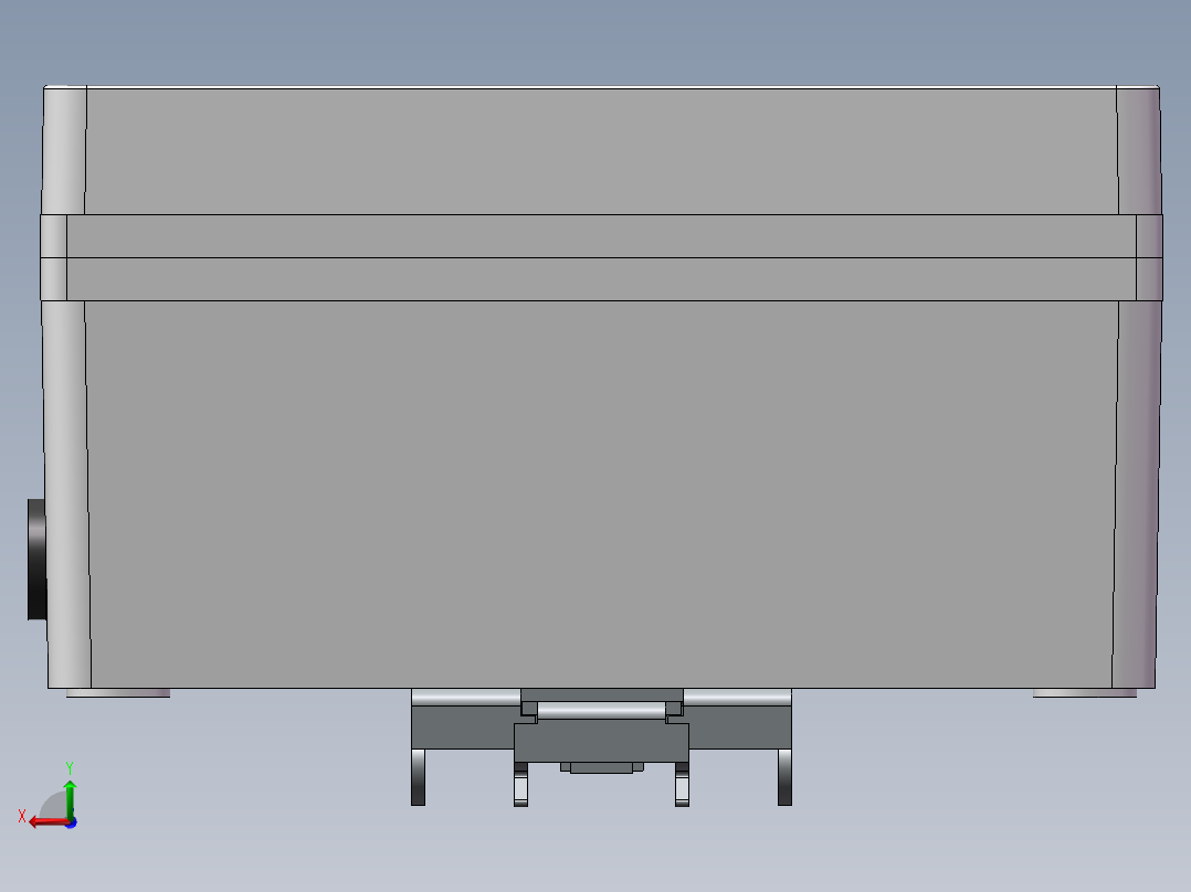 快拆锂电池后视图