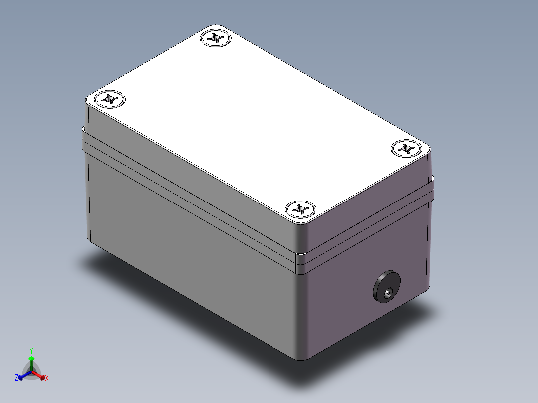 快拆锂电池正等轴测图