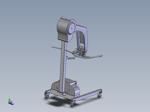 病患移动式升降支架