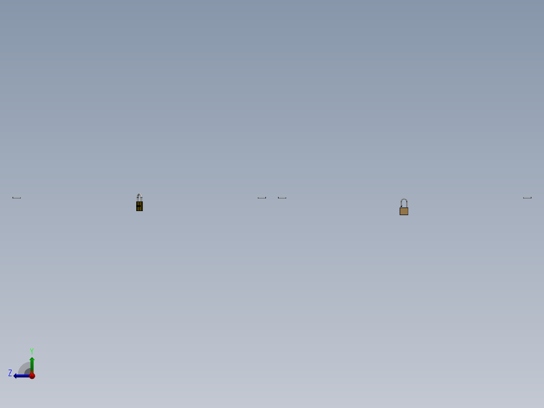 货架、工业储栏右视图