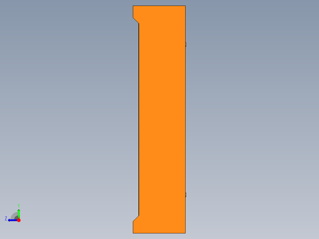 智能取餐柜右视图