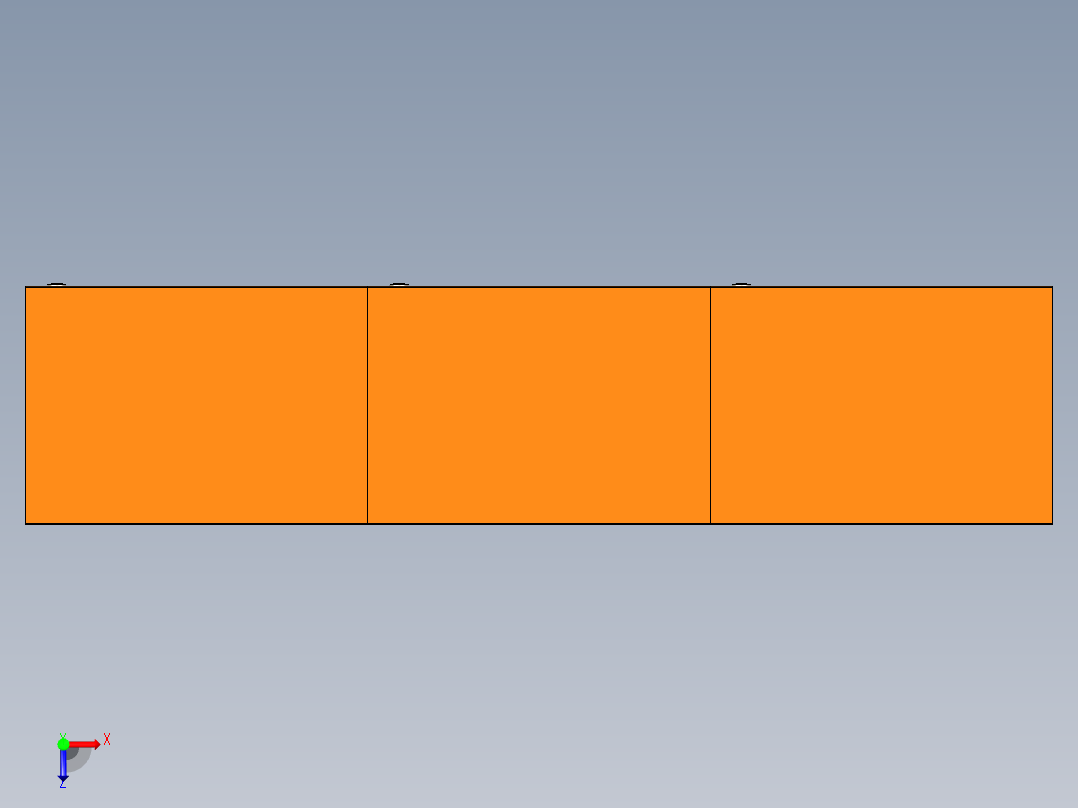 智能取餐柜俯视图