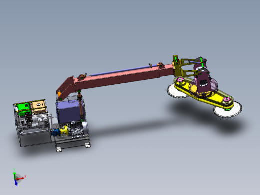 车载绿篱修剪机设计【含三维solidworks2021版本+15张CAD图+说明书】