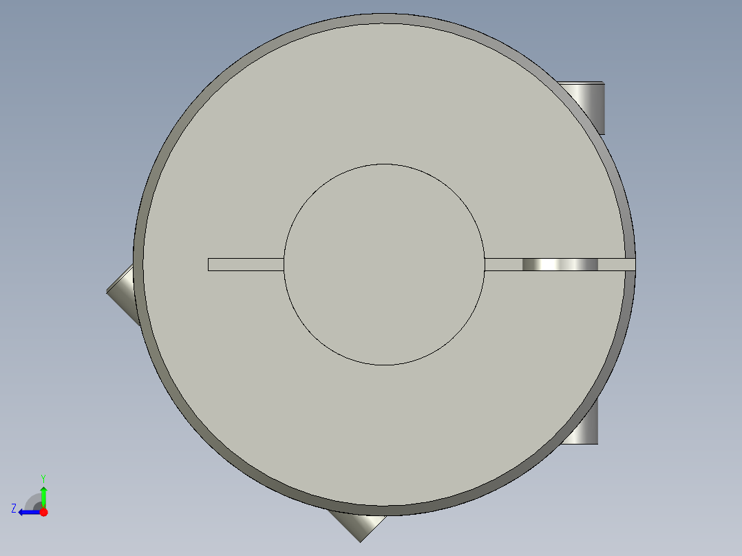 w65LYCA梅花联轴器LYCA-2025右视图