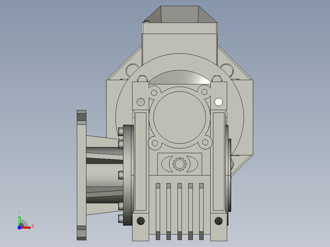 减速机RV63-25-11kW-FA2前视图
