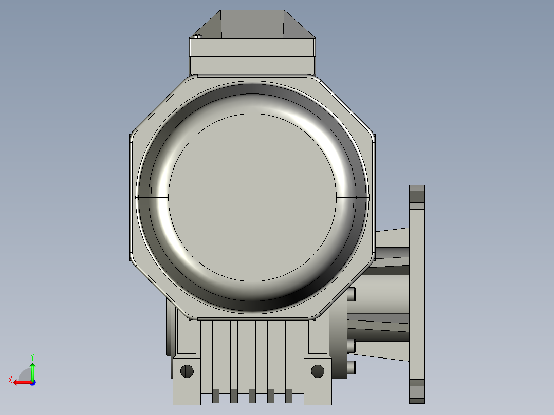 减速机RV63-25-11kW-FA2后视图