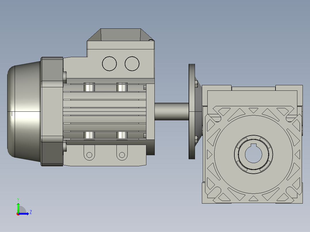 减速机RV63-25-11kW-FA2左视图