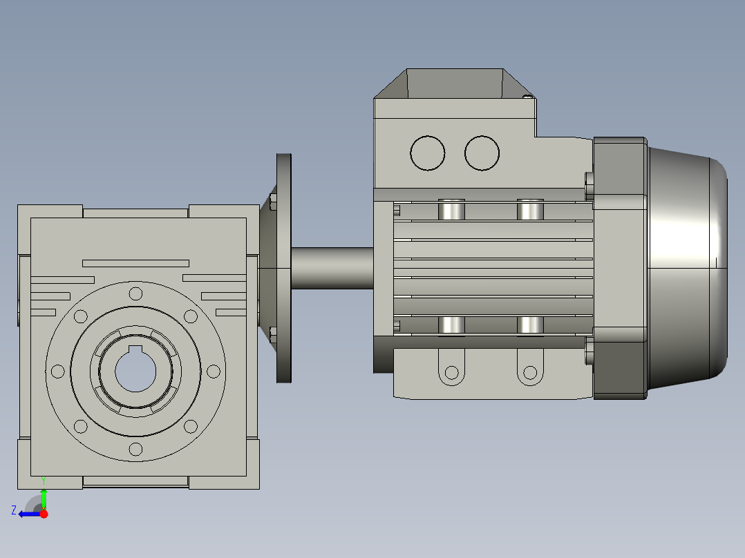 减速机RV63-25-11kW-FA2右视图