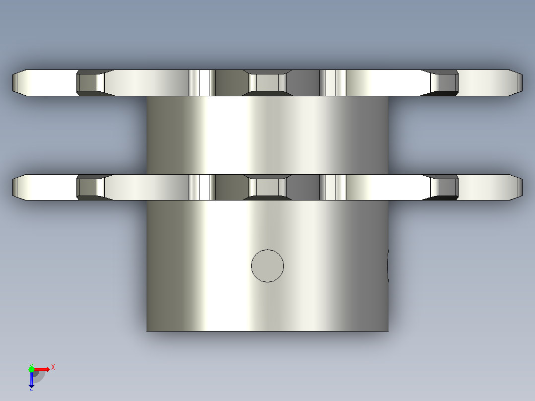 BS25-C208A主动轮TJ俯视图