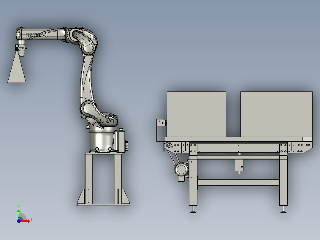 BBBB-电池门供料模块前视图