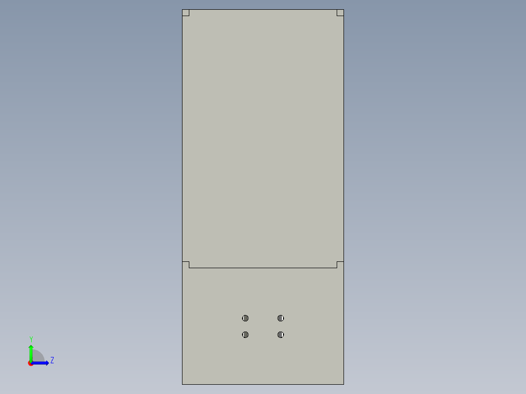 精米农用脱壳机左视图
