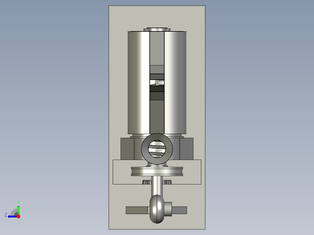 精米农用脱壳机右视图