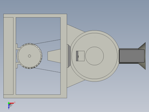 精米农用脱壳机俯视缩略图