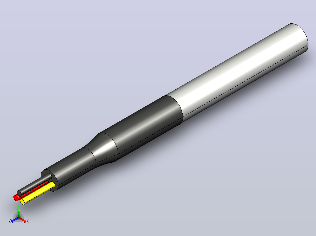 温度传感器防水（DS18B20）V1 0主视图