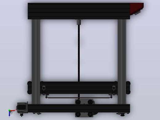 H-bot 3D打印机俯视缩略图