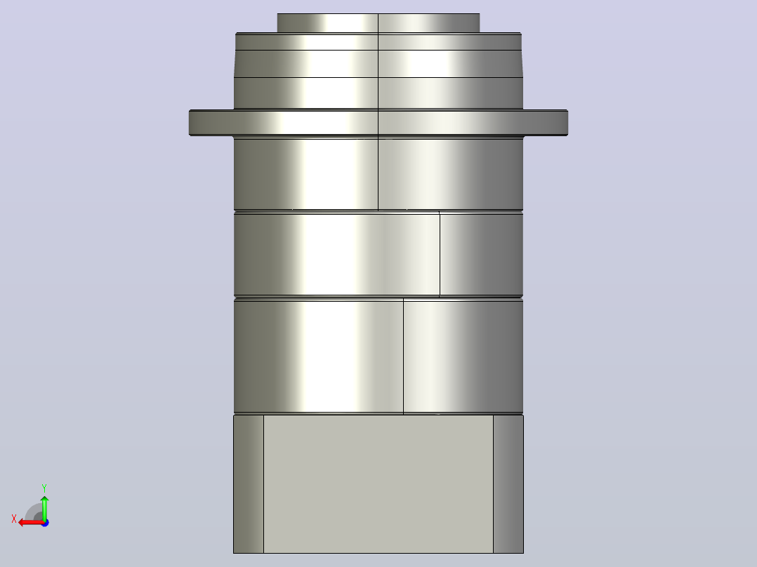 行星齿轮减速器planetary_gearbox_bdb_120_-_ratio_60后视图