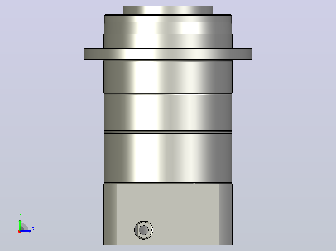 行星齿轮减速器planetary_gearbox_bdb_120_-_ratio_60左视图
