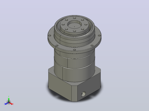行星齿轮减速器planetary_gearbox_bdb_120_-_ratio_60正等轴测缩略图