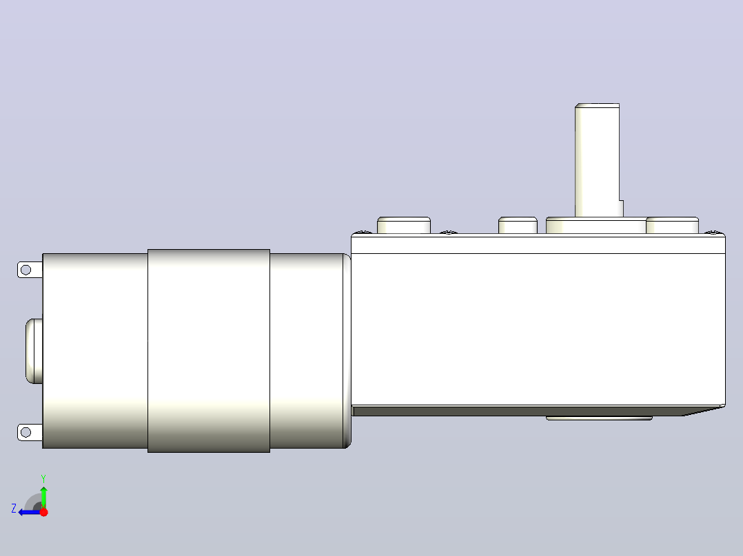 JGY-385DC马达[JGY-385]右视图