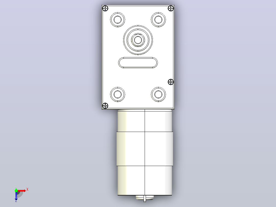 JGY-385DC马达[JGY-385]俯视图