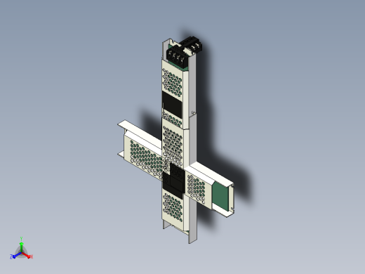 Led电源MN-150W 12V正等轴测缩略图