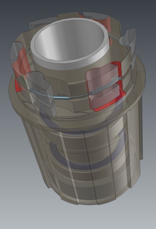 Vision Trimax 25 塔基，带 6 个棘爪缩略图
