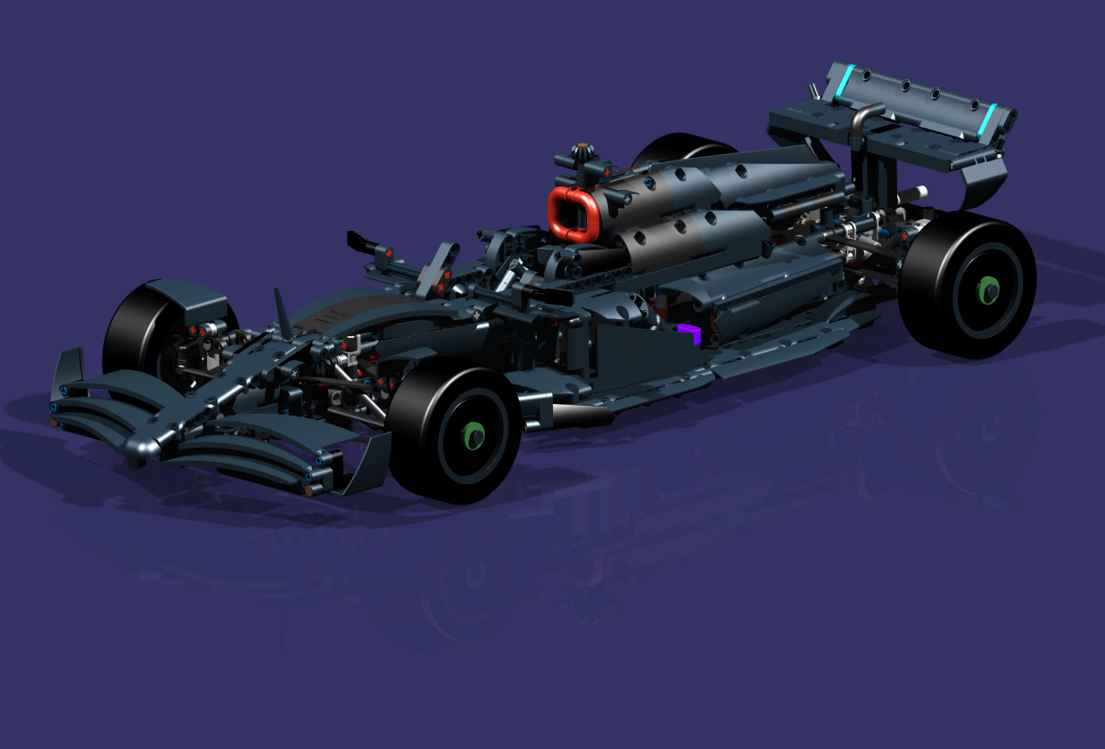 梅赛德斯奔驰F1赛车拼装模型