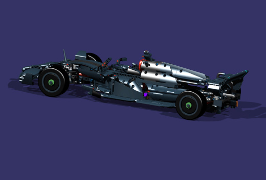 梅赛德斯奔驰F1赛车拼装模型缩略图