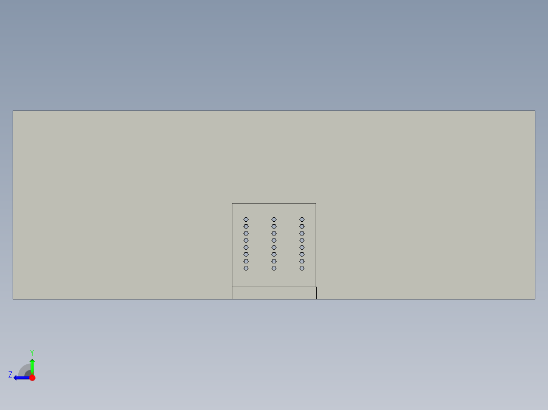 安全帽注塑模具设计及模腔三维造型CADCAM右视图