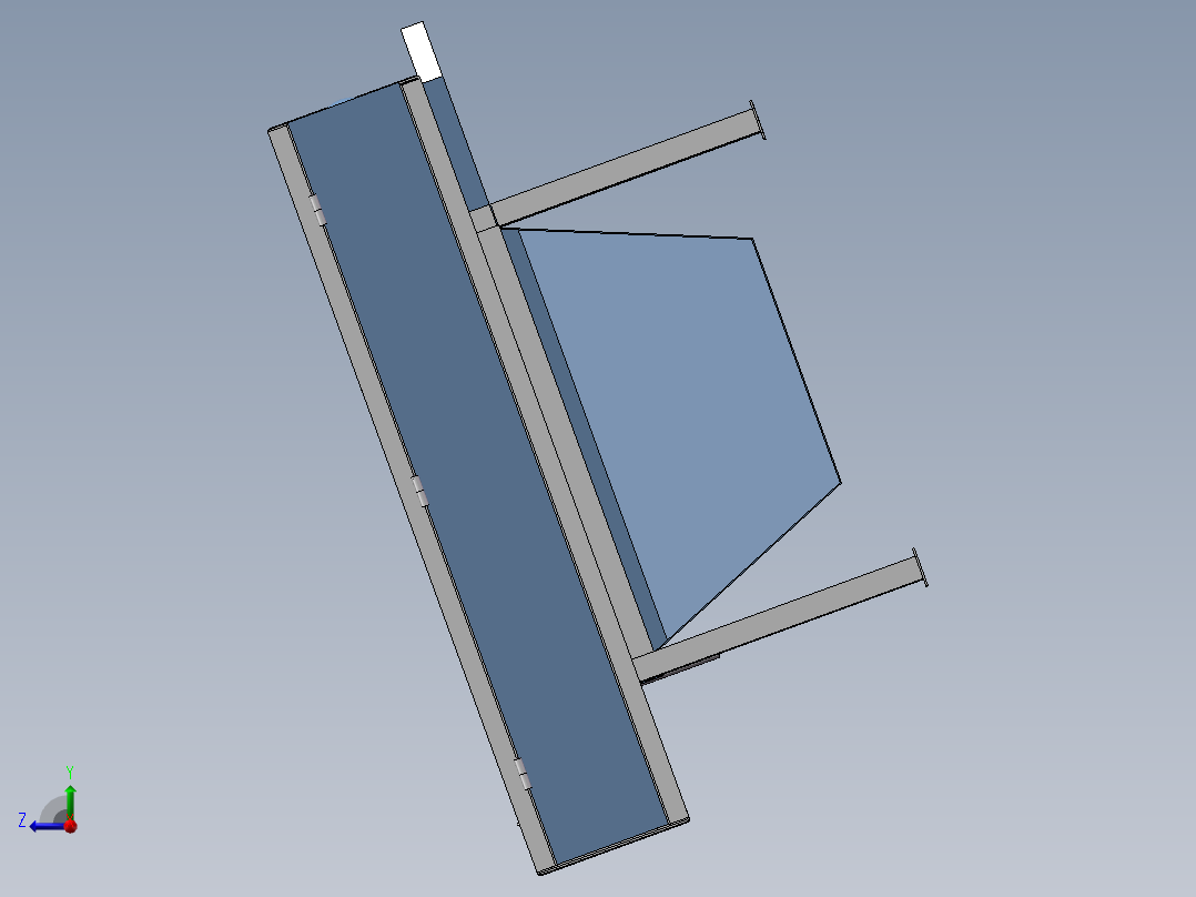 全自动马铃薯清洗机右视图