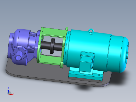 齿轮泵（三维图）