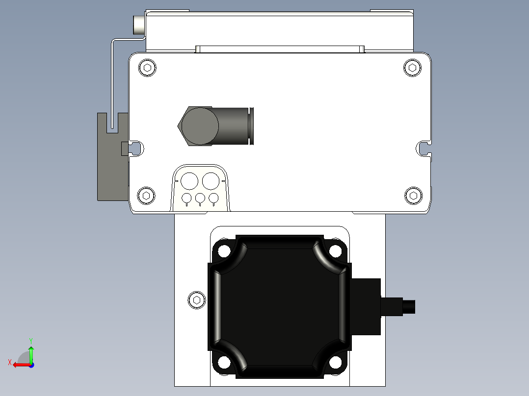 Toyo东佑达直线模组-ECH14-850-BM-400W后视图