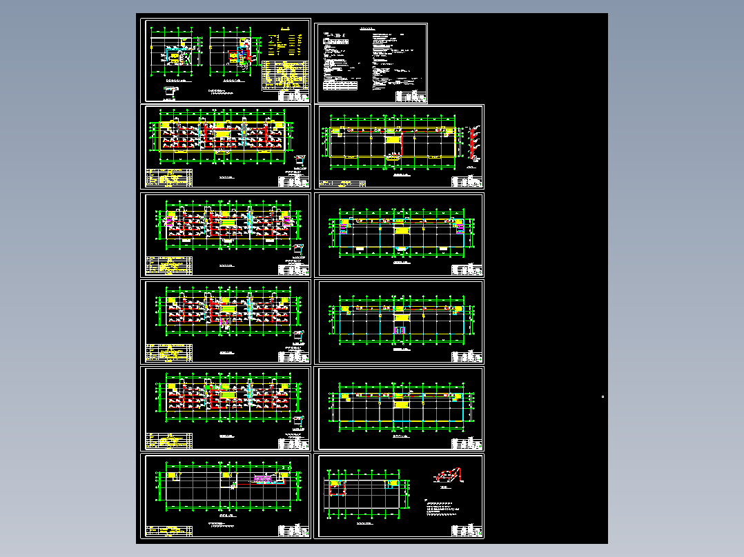 某中型商场空调全套施工图
