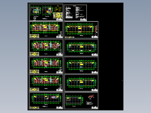 某中型商场空调全套施工图