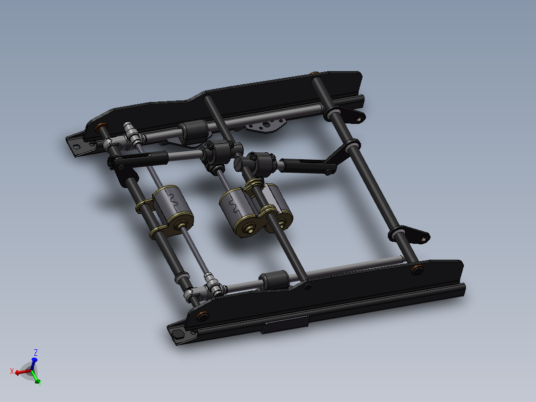 长城汽车座椅电动滑轨的设计与分析