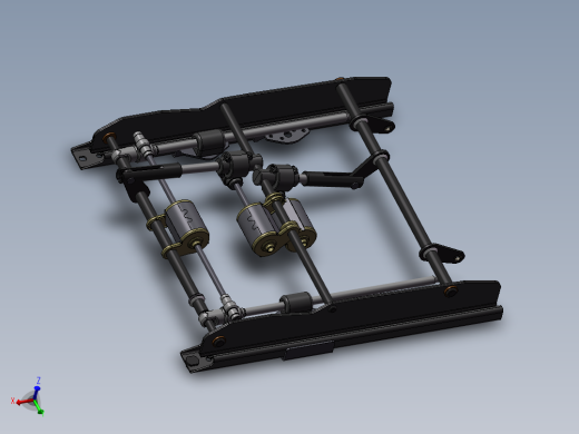 长城汽车座椅电动滑轨的设计与分析
