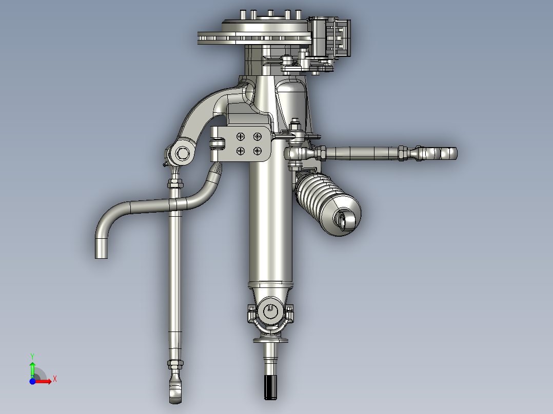 多连杆独立悬架模型+CAD=1052954==160前视图
