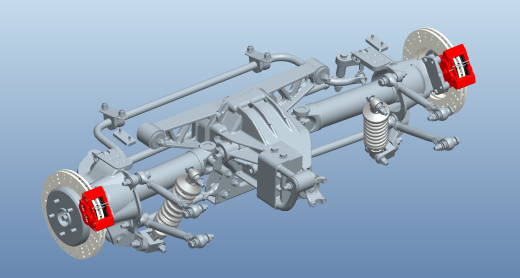 多连杆独立悬架模型+CAD=1052954==160缩略图